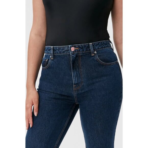 GANNI Womens Dark Wash Bootcut Denim Jeans Size 32 x 34 NEW NWT - Picture 6 of 6